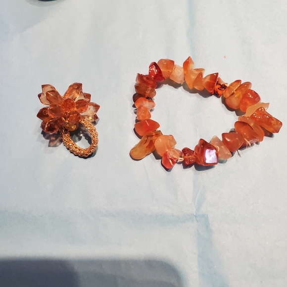 Boho ring and bracelet lot - Picture 2 of 6